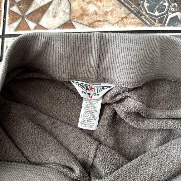 Hard Tail Forever Medium Wide Leg Gray Sweatpants - Picture 4 of 7